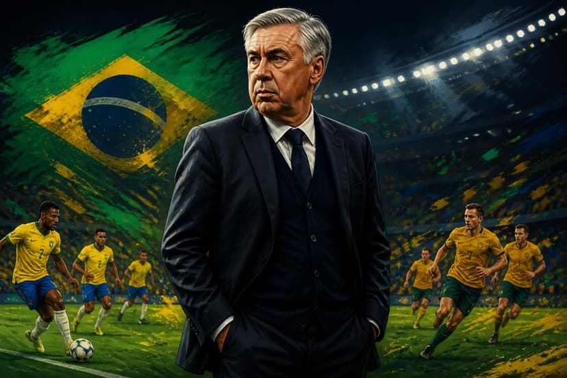 Brasil de Ancelotti soma quarto empate com rivais menores