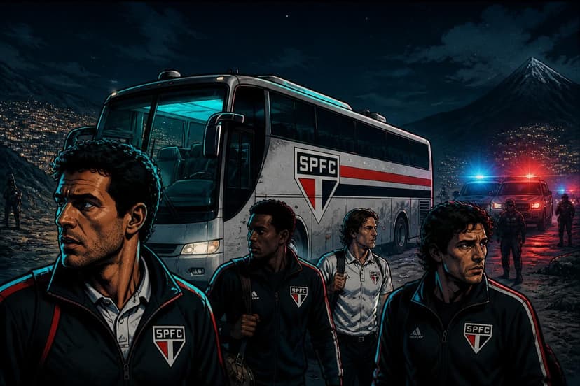 Ônibus contratado pelo São Paulo tem maconha apreendida