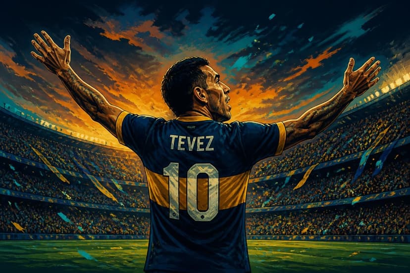 Tevez confirma despedida no futebol em dezembro na Bombonera