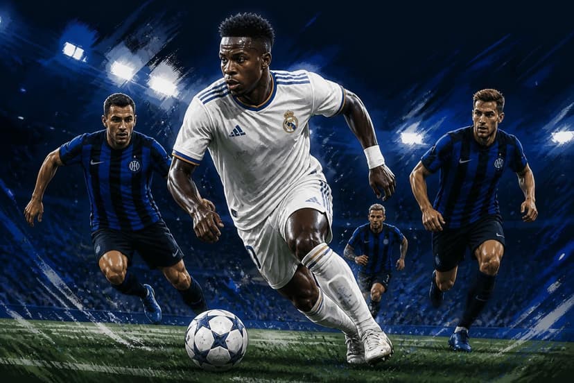 Vini Jr. aposta em Real Madrid forte na Champions