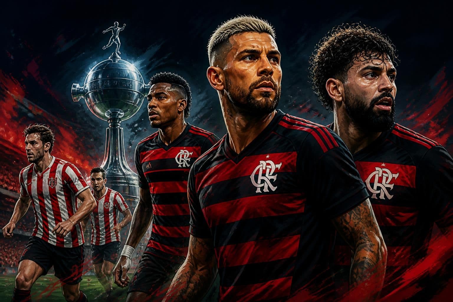 Estudiantes confirma local do jogo contra o Flamengo