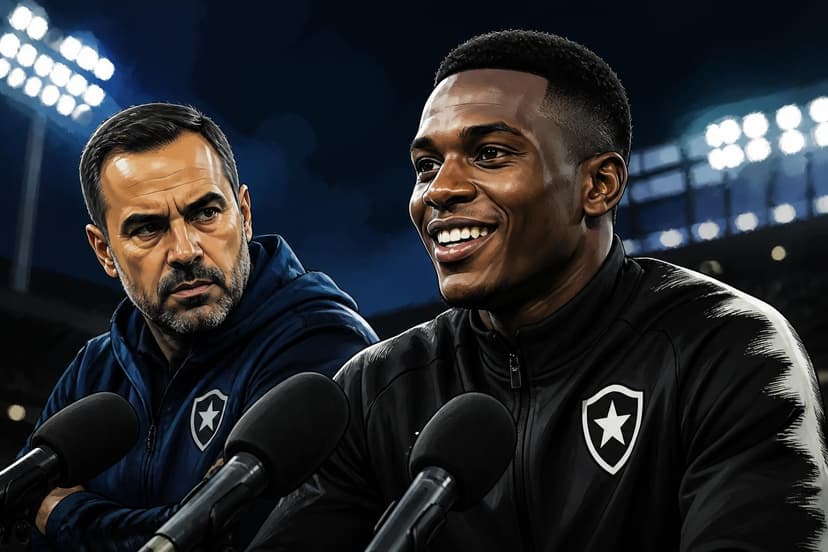 Botafogo vence Cruzeiro e Franclim brinca com Artur Jorge