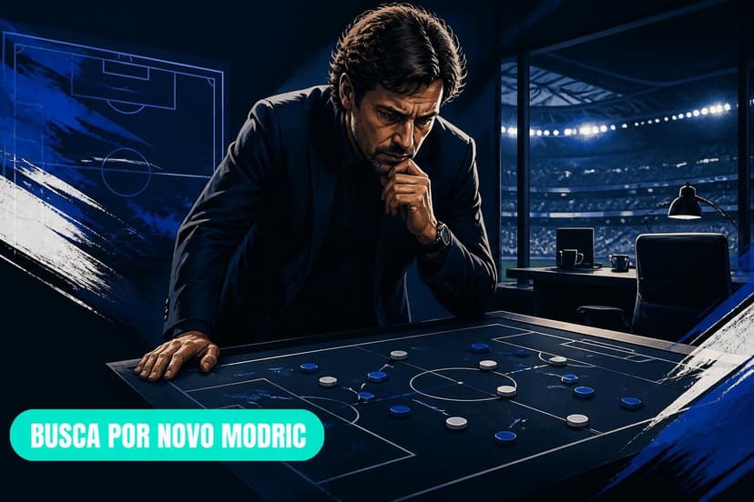 Mourinho busca novo Modric no Real Madrid