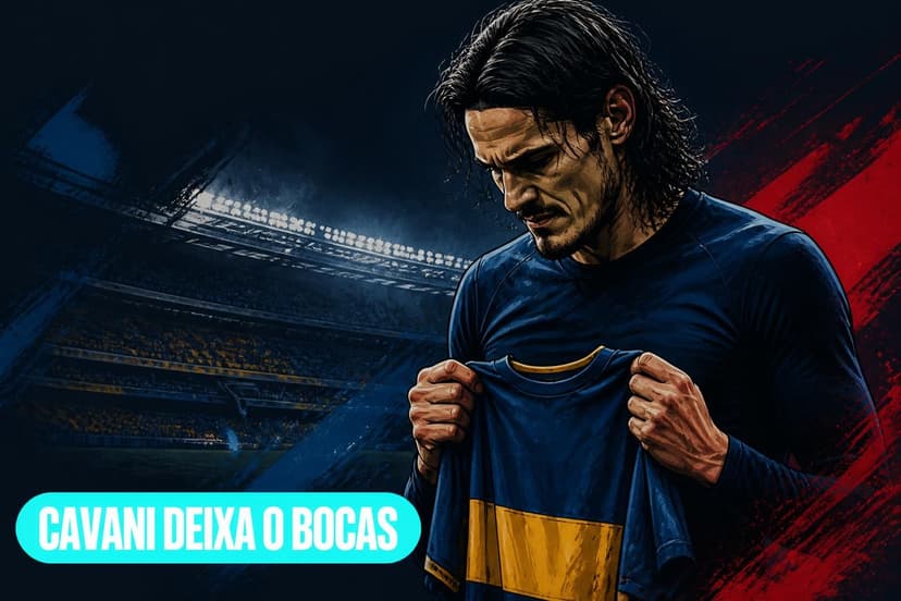Cavani rescinde com Boca Juniors e fica livre