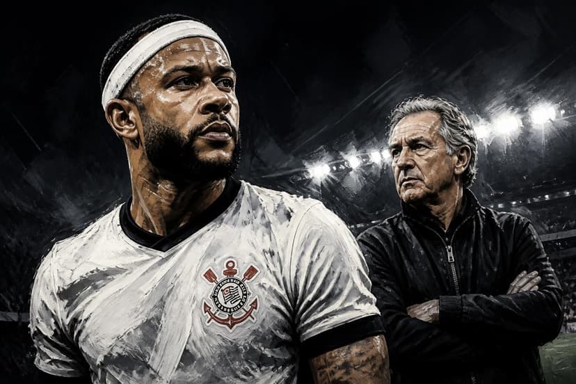 Corinthians multa Memphis Depay por videoclipe polêmico