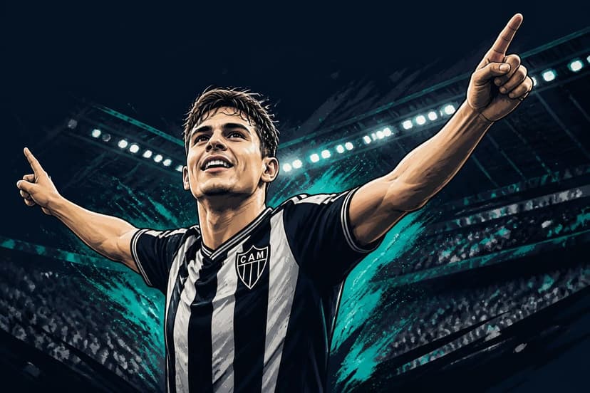 Thiago Borbas marca após mais de um ano no Atlético-MG