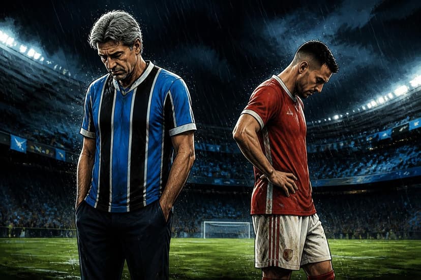 Crise no RS: Grêmio e Inter em risco de queda