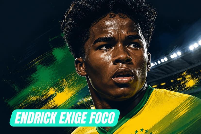 Endrick: 'É matar ou matar' antes de Brasil x Noruega