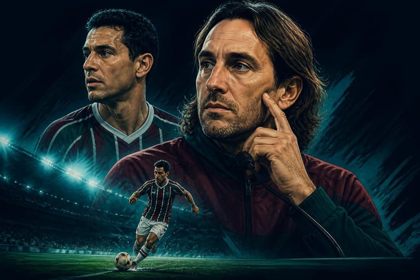 Zubeldía explica ausência de Ganso no Fluminense