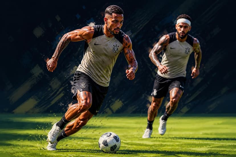 Raniele volta aos treinos no Corinthians após desfalque