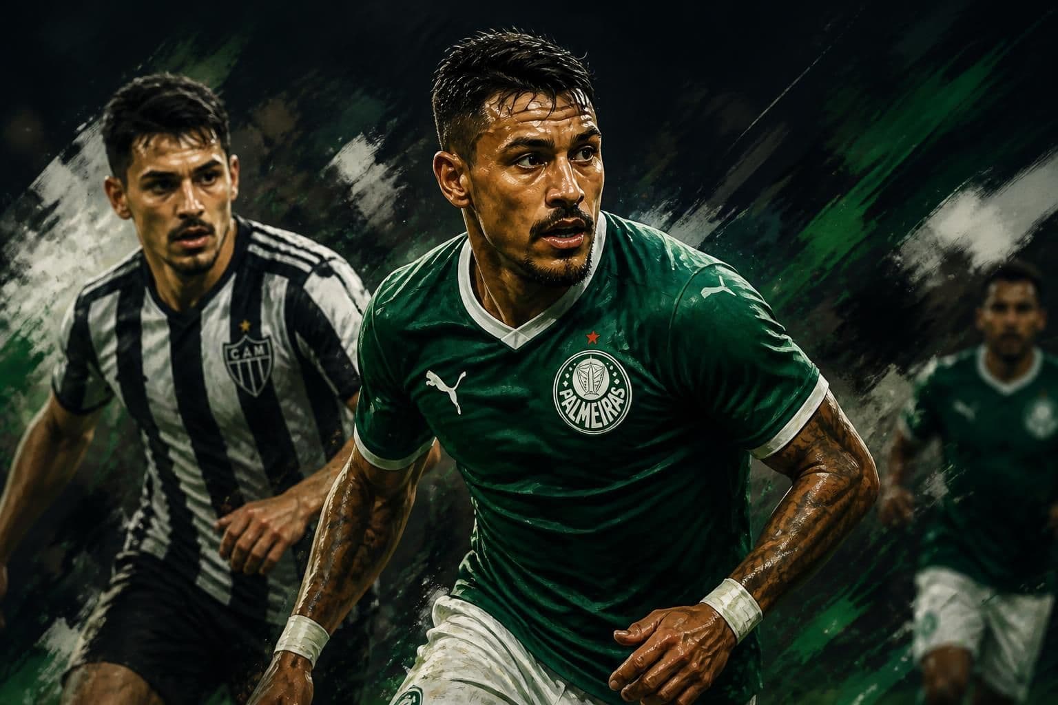 Paulinho encara reencontro com o Atlético-MG pelo Palmeiras