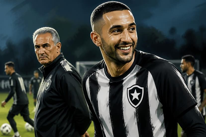 Ziyech e Tite são regularizados pelo Botafogo