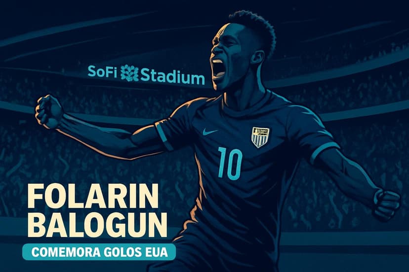EUA 4x1 Paraguai: Balogun marca 2 e Estados Unidos vencem