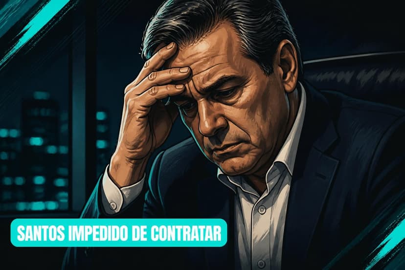 Santos sofre transfer ban da Fifa por dívida com Monaco