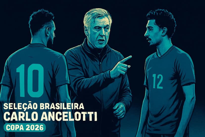Escalação Brasil vs Marrocos: Ancelotti define time para estreia na Copa 2026