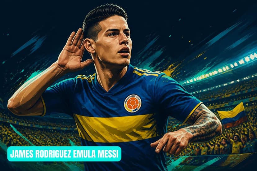 Colômbia x Gana: James Rodríguez emula Messi e leva Cafeteros