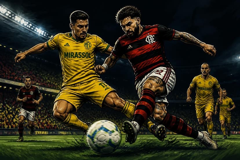 Mirassol 3 x 3 Flamengo: Veja os gols e o resumo