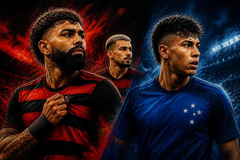 Flamengo e Cruzeiro: a rivalidade no mercado da bola