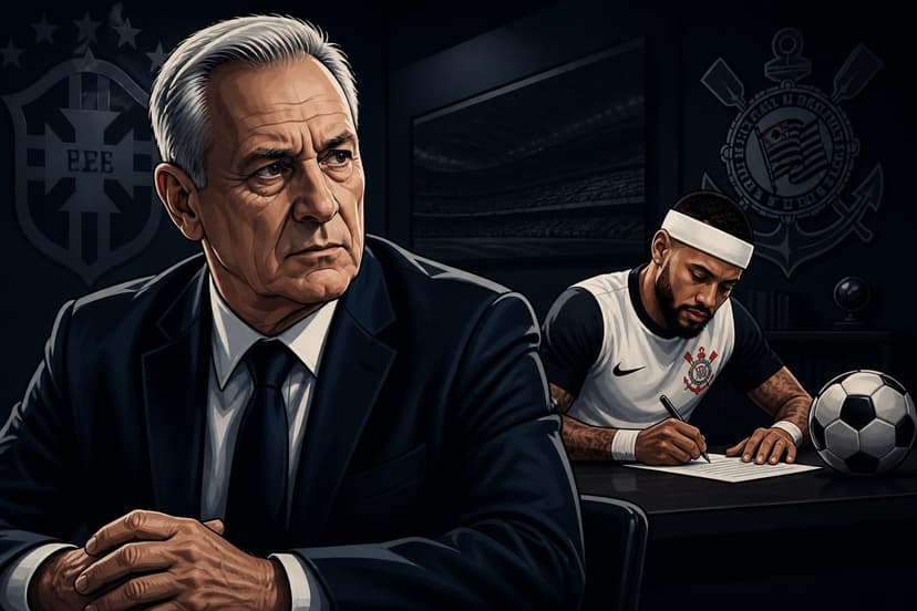 CBF repudia ameaças contra presidente do Corinthians