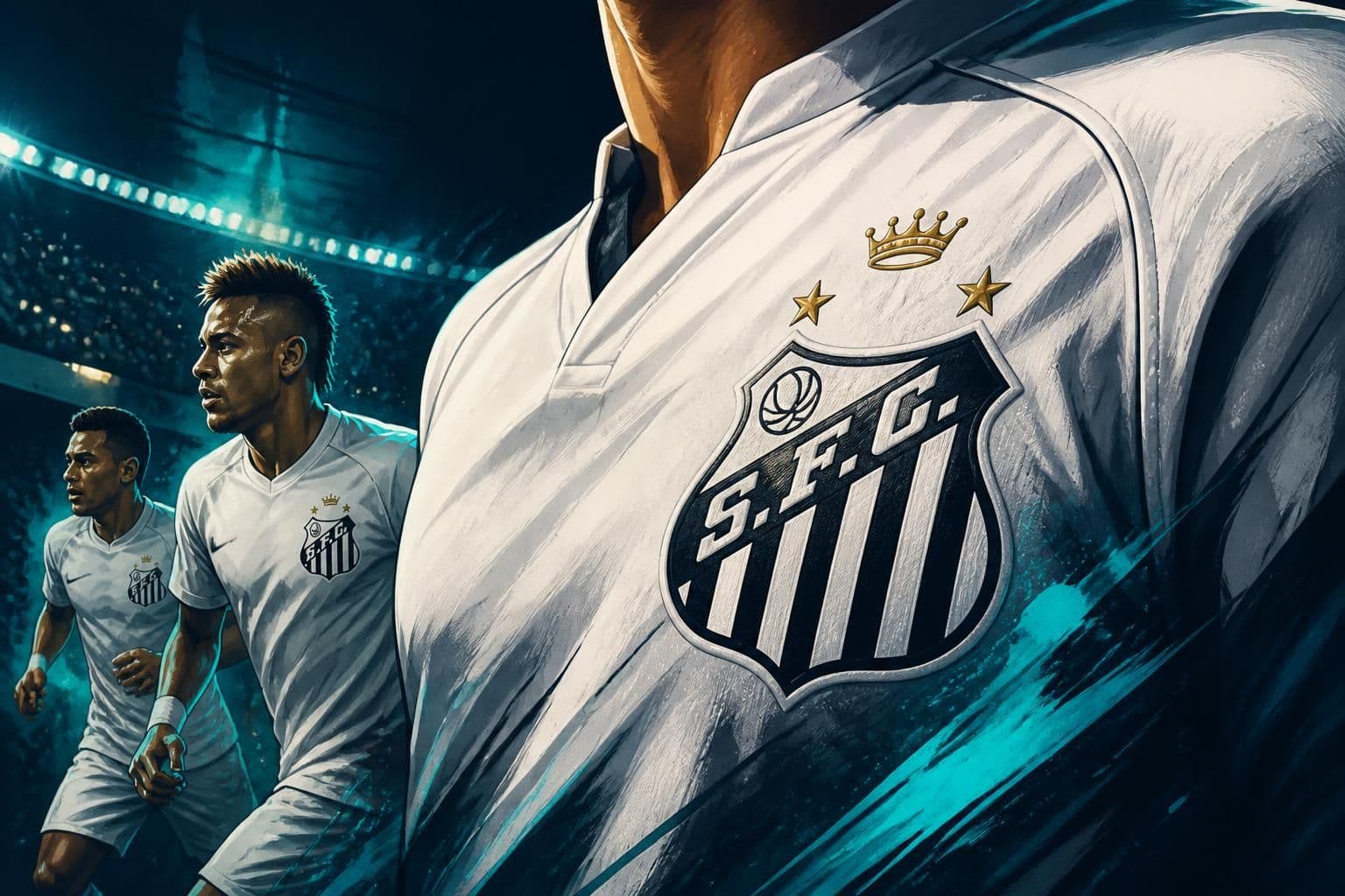 Santos enfrenta crise com atraso em direitos de imagem