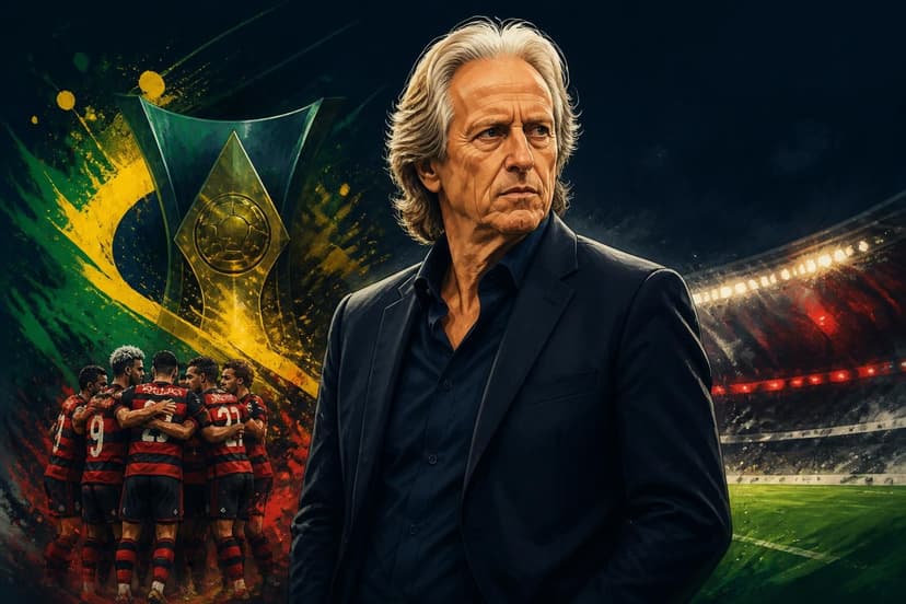 Jorge Jesus critica limite de estrangeiros no Brasileirão