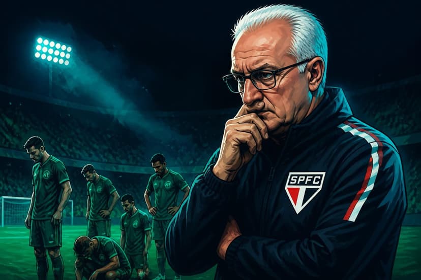Crise no São Paulo: Números de Dorival preocupam