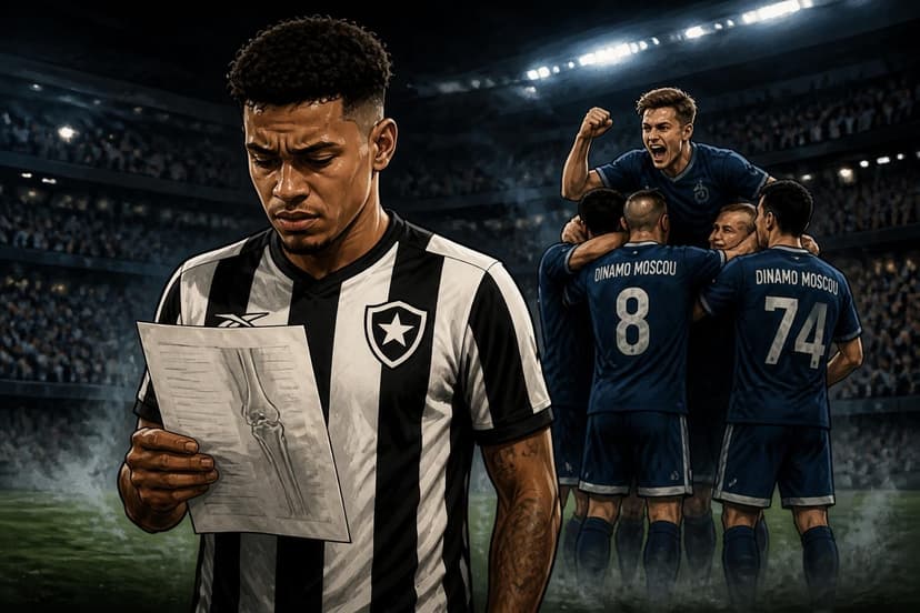 Matheus Martins rejeita reprovação no Dínamo Moscou e volta ao Botafogo