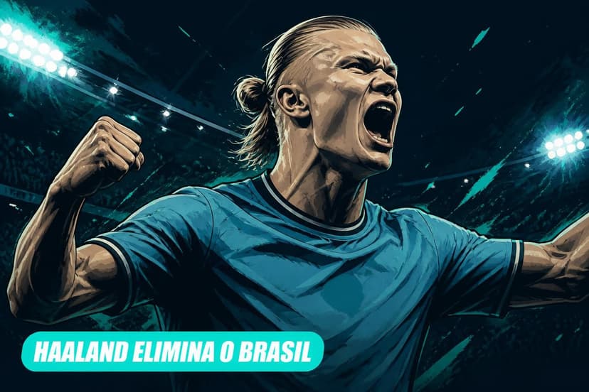 Brasil 1x2 Noruega: Haaland elimina a Seleção nas oitavas