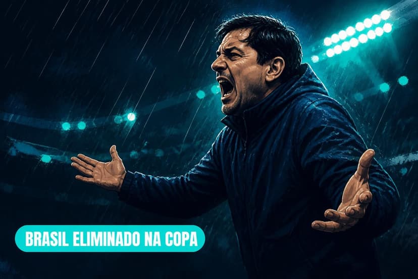 Brasil eliminado pela Noruega nas oitavas da Copa