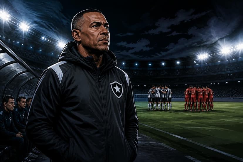 Franclim Carvalho sob pressão no Botafogo: entenda o cenário