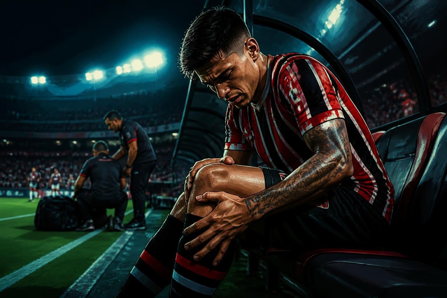 Bobadilla: Lesão no ligamento preocupa São Paulo e paralisa retorno