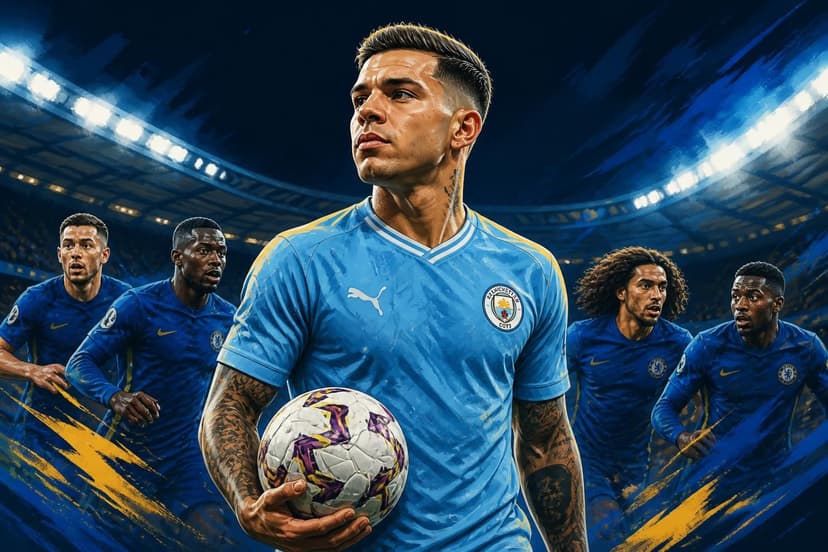 Manchester City contrata Enzo Fernández do Chelsea por recorde