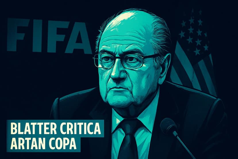 Blatter critica FIFA e Artan: crise na Copa 2026