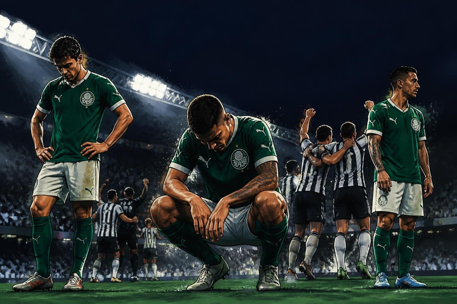 Palmeiras tropeça em casa e perde chance no Brasileirão