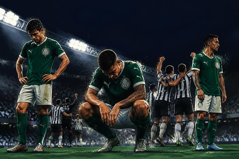 Palmeiras tropeça em casa e perde chance no Brasileirão
