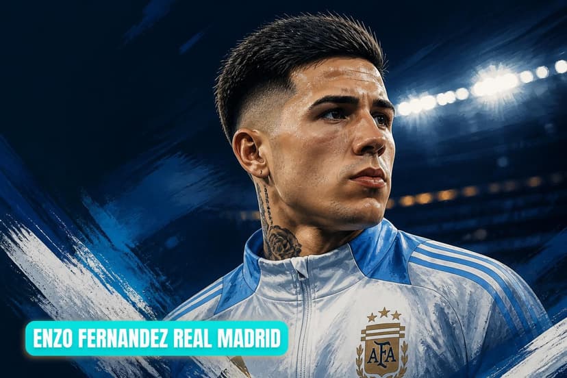 Enzo Fernández: Agente confirma interesse do Real Madrid