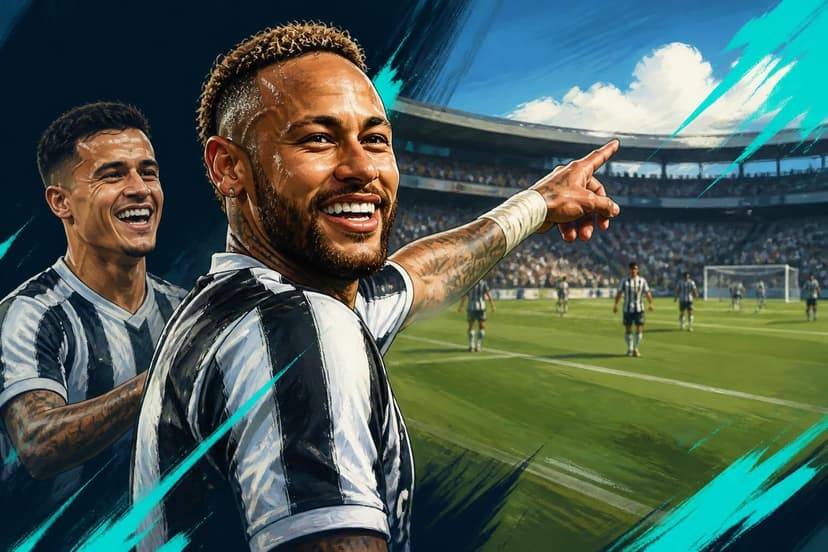 Neymar lidera negociação para trazer Coutinho ao Santos