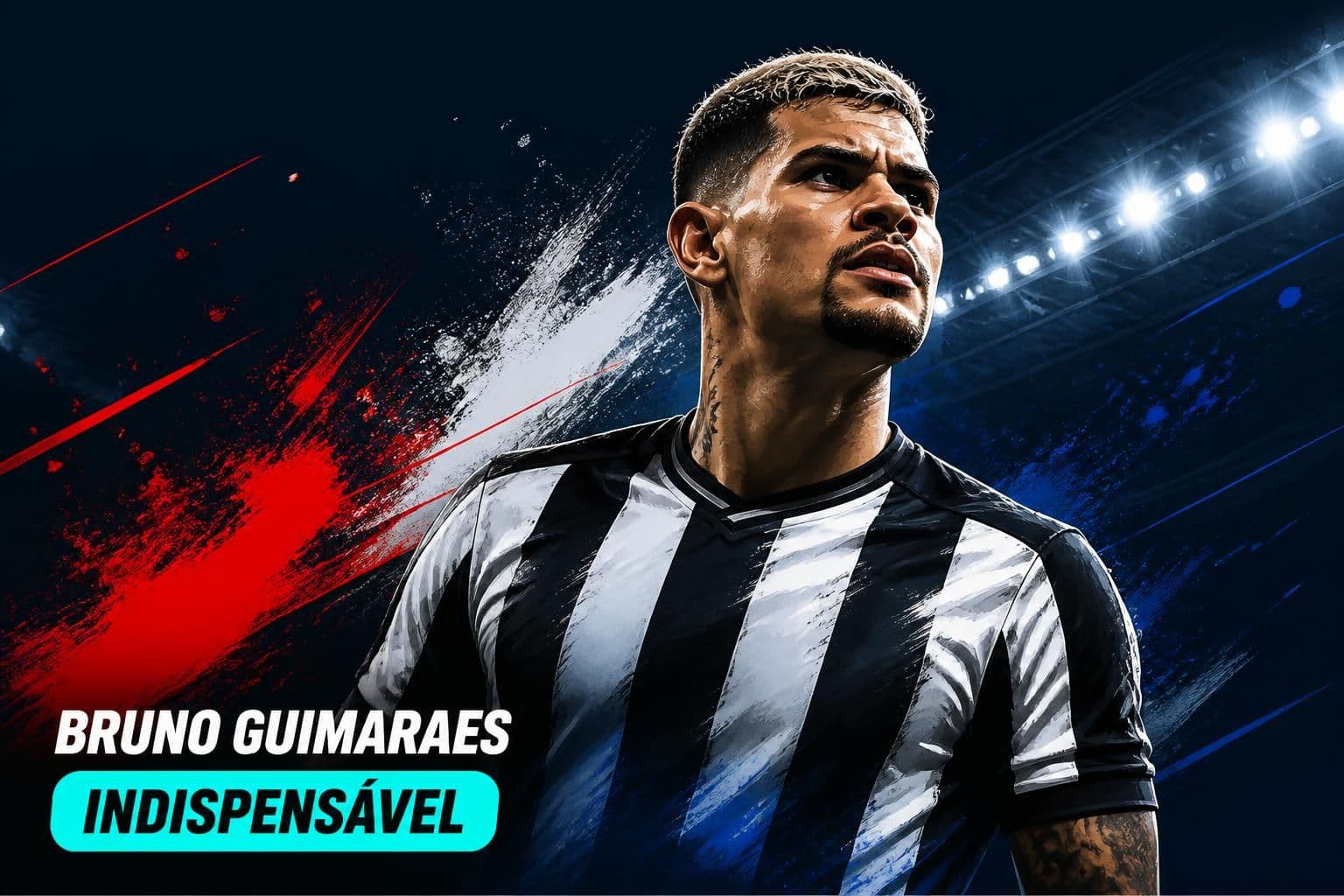 Arsenal tenta compra de Bruno Guimarães do Newcastle
