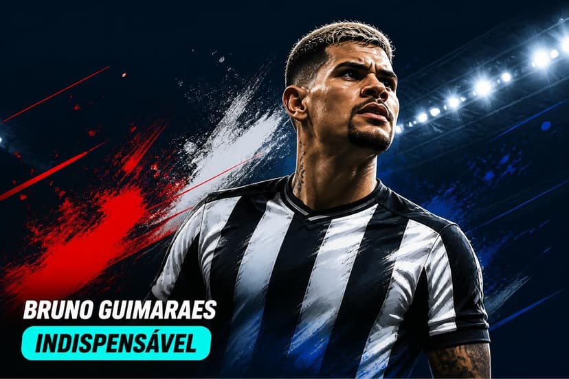 Arsenal tenta compra de Bruno Guimarães do Newcastle