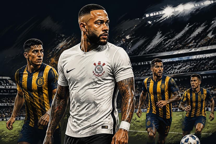 Memphis Depay pode atuar no Corinthians pela Libertadores