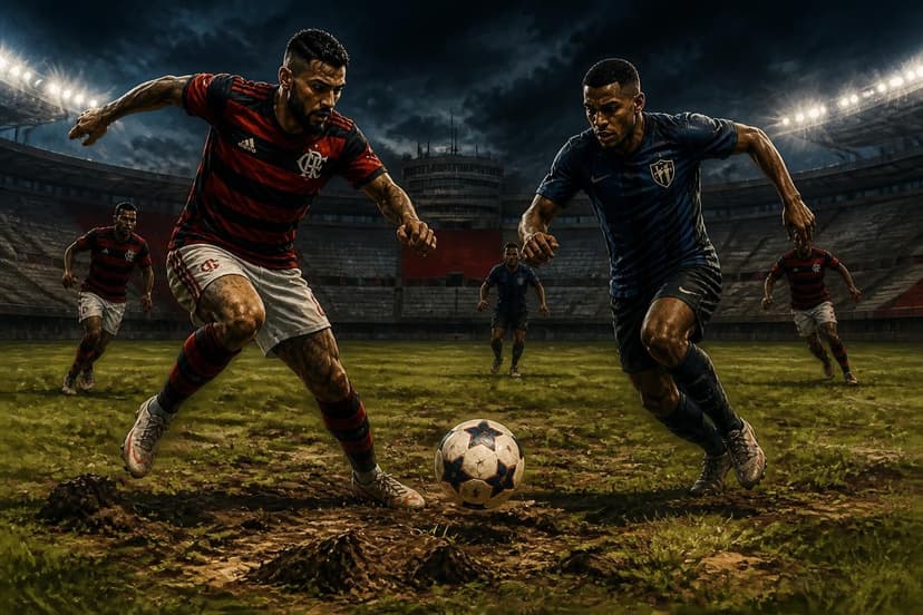 Atahualpa em más condições antes de Independiente x Flamengo