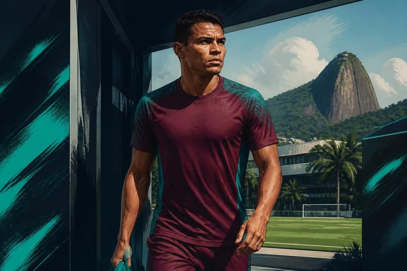 Thiago Silva retorna ao Fluminense após folga da Data Fifa