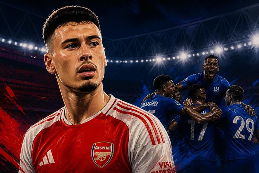 Gabriel Martinelli pode deixar o Arsenal
