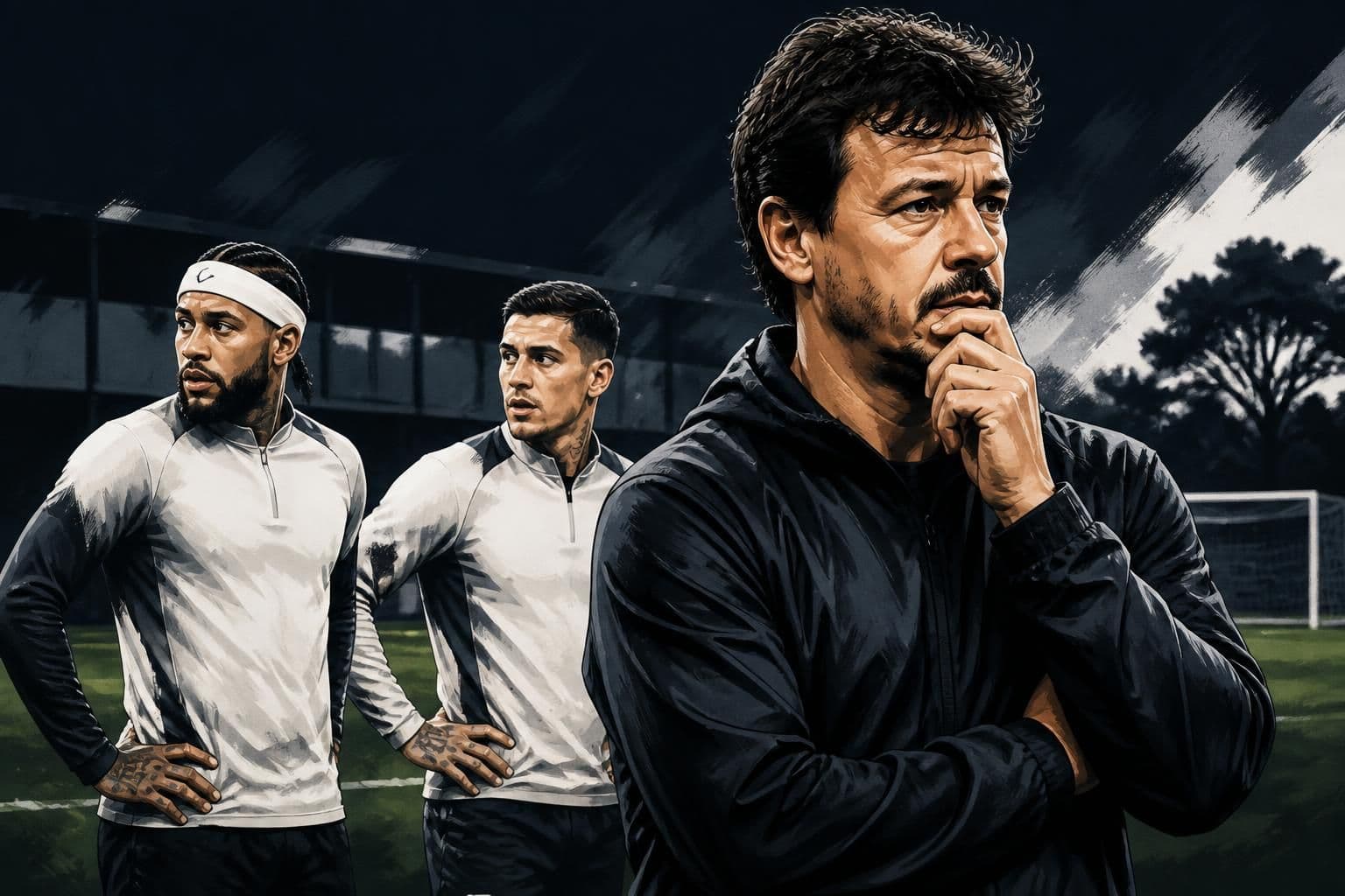 Diniz planeja mudanças no Corinthians com Memphis e Garro