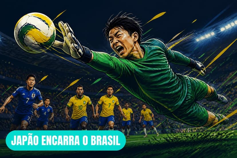 Japão empata com Suécia e encara Brasil na Copa