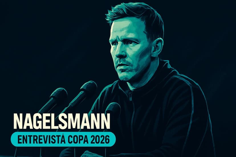 Nagelsmann: 'Não venceremos por sermos favoritos' na Copa 2026