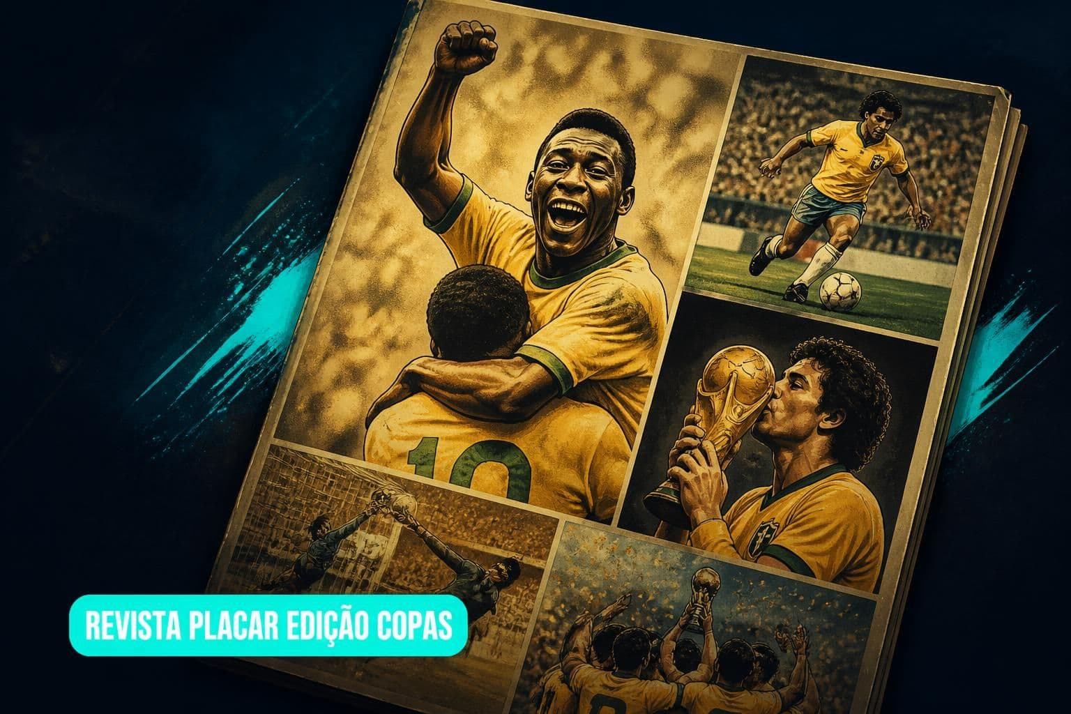 PLACAR Lança Edição Especial com Melhores Fotos das Copas