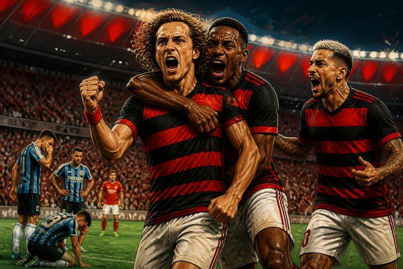 Flamengo favorito ao título e risco para Grêmio e Inter
