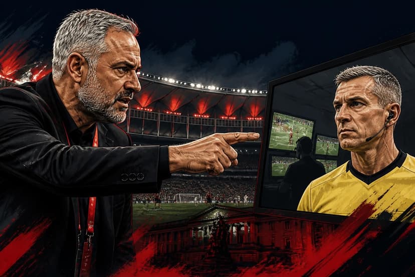 Boto critica arbitragem e tecnologia no Flamengo
