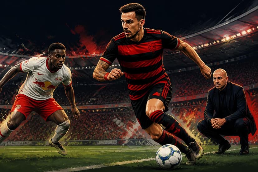 Saúl busca espaço no Flamengo contra Bragantino